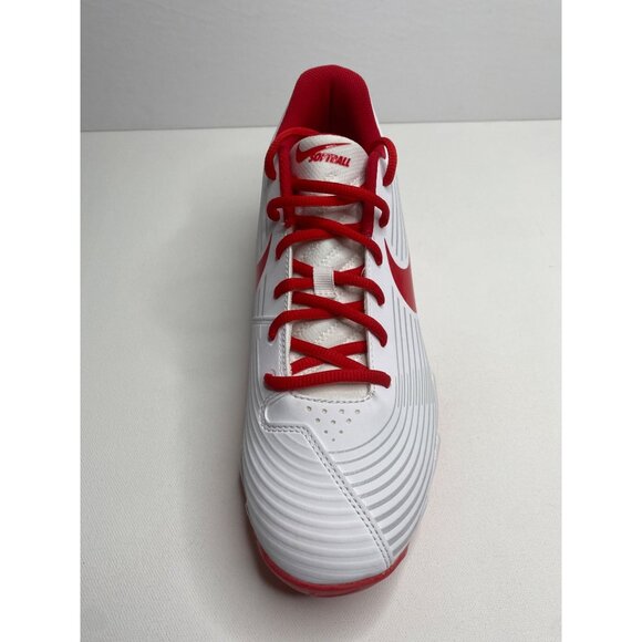 Nike Women's HyperDiamond 3 Keystone Softball Cleats AO7920-107 Red Size 11.5 - Picture 6 of 8